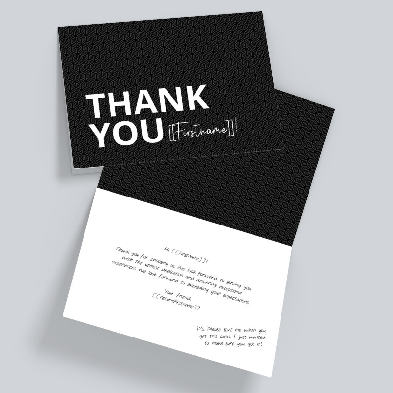Thank You Card